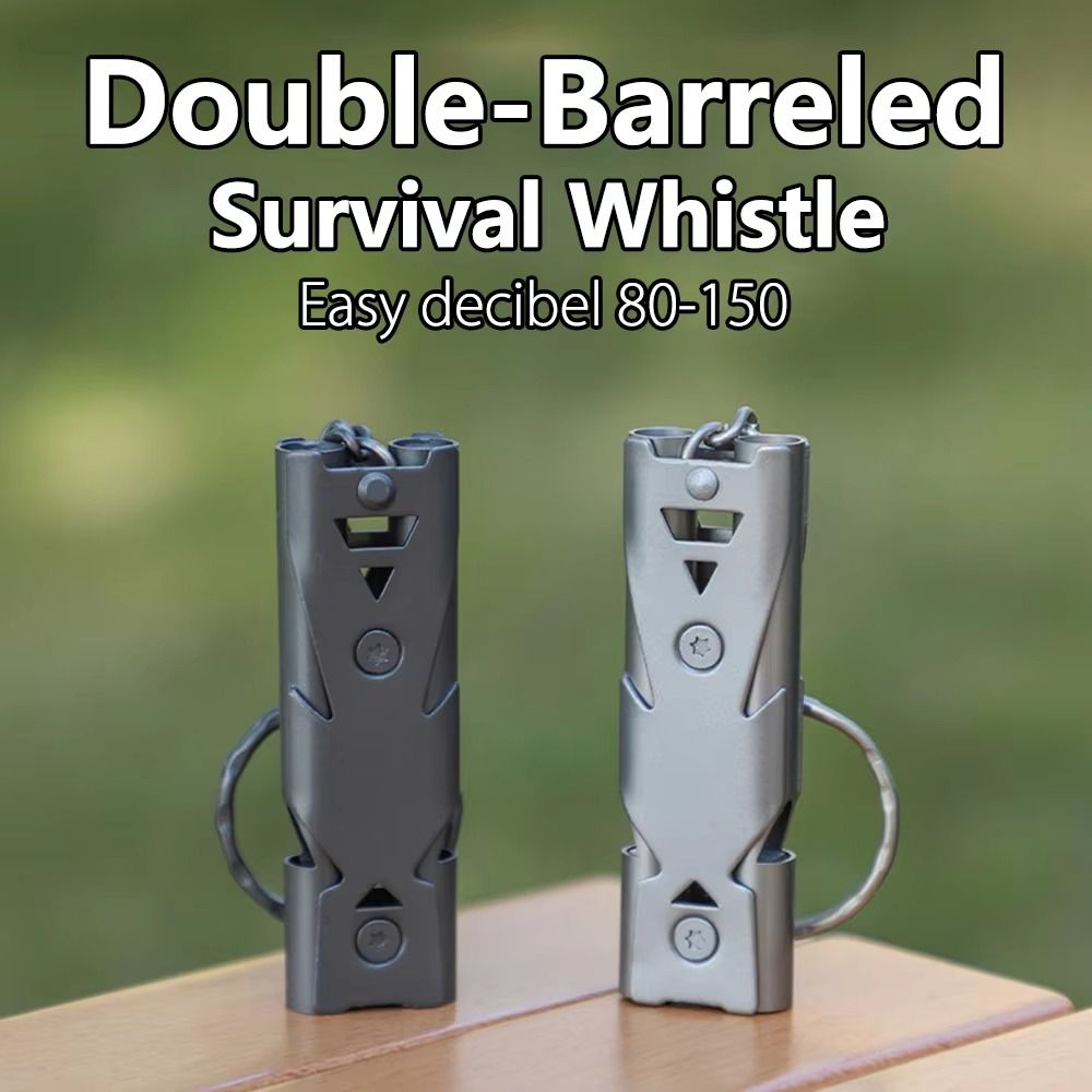 Emergency Whistle Loud - Silbato de supervivencia multifuncional para emergencias,