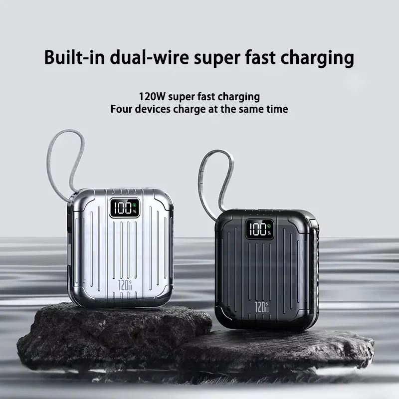 50000mAh Mini compacto conveni - Solar Emergency Charger reseña y precio