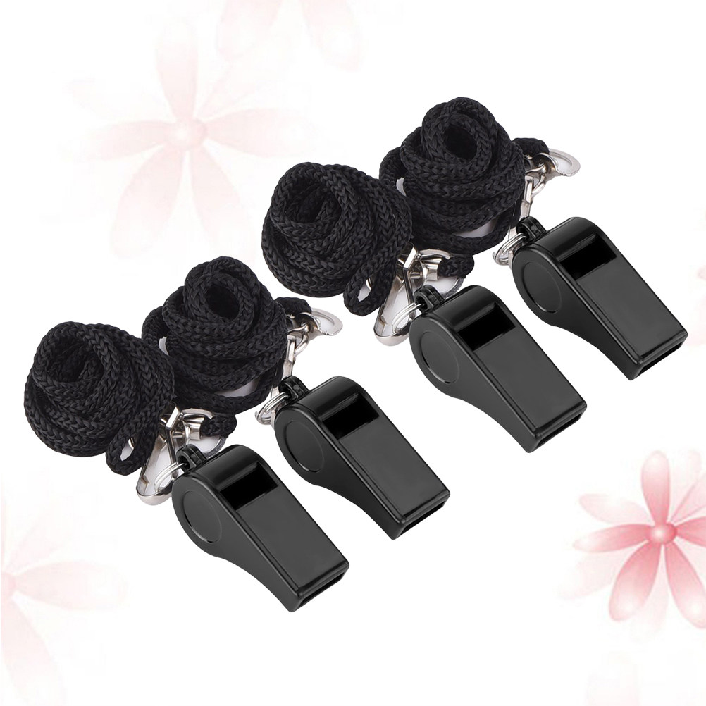 4 silbatos metálicos de alta c - Emergency Whistle Loud reseña y precio