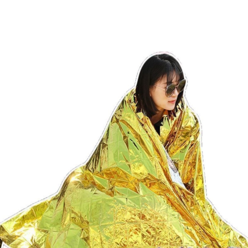 Mantas de supervivencia dorada - Survival Blanket Reflective reseña y precio