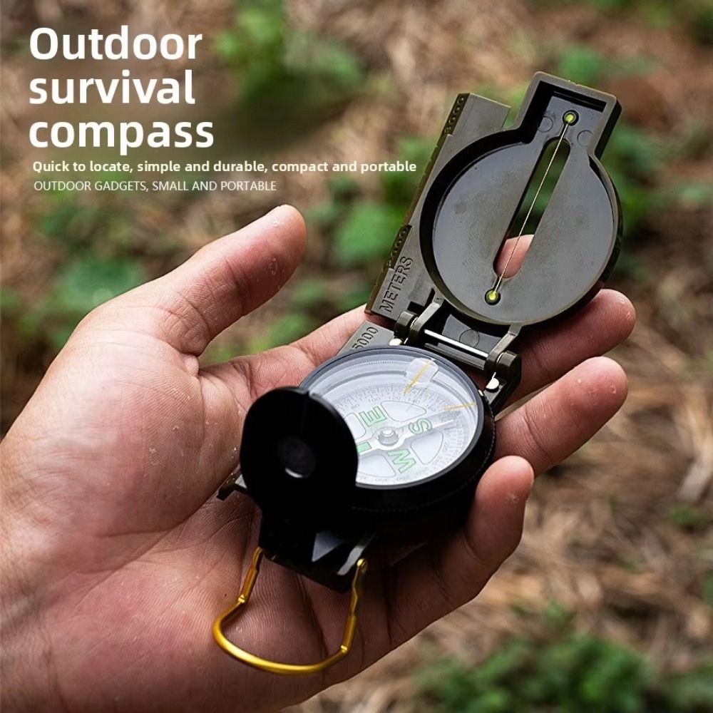 Brújula profesional impermeabl - Compass Lensatic reseña y precio