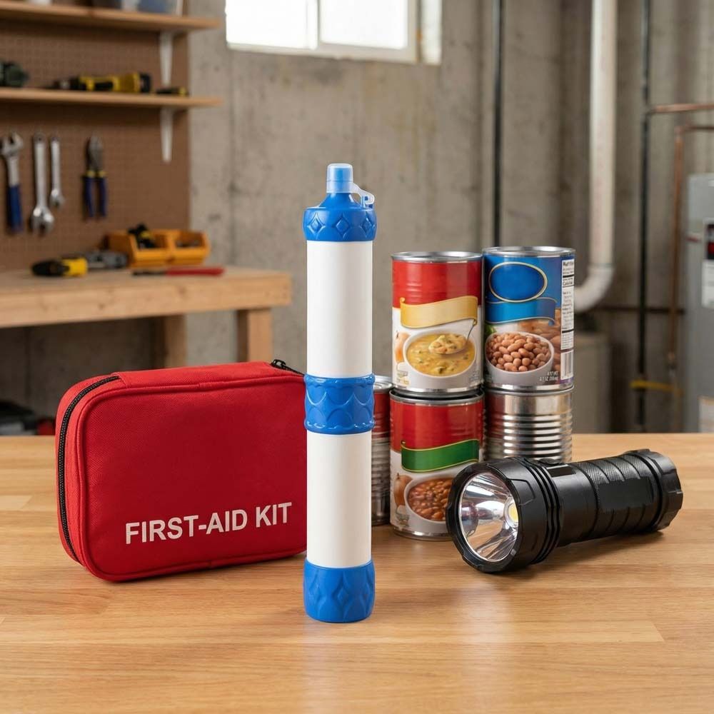 Mini filtro de agua, purificad - Water Purification Straw reseña y precio