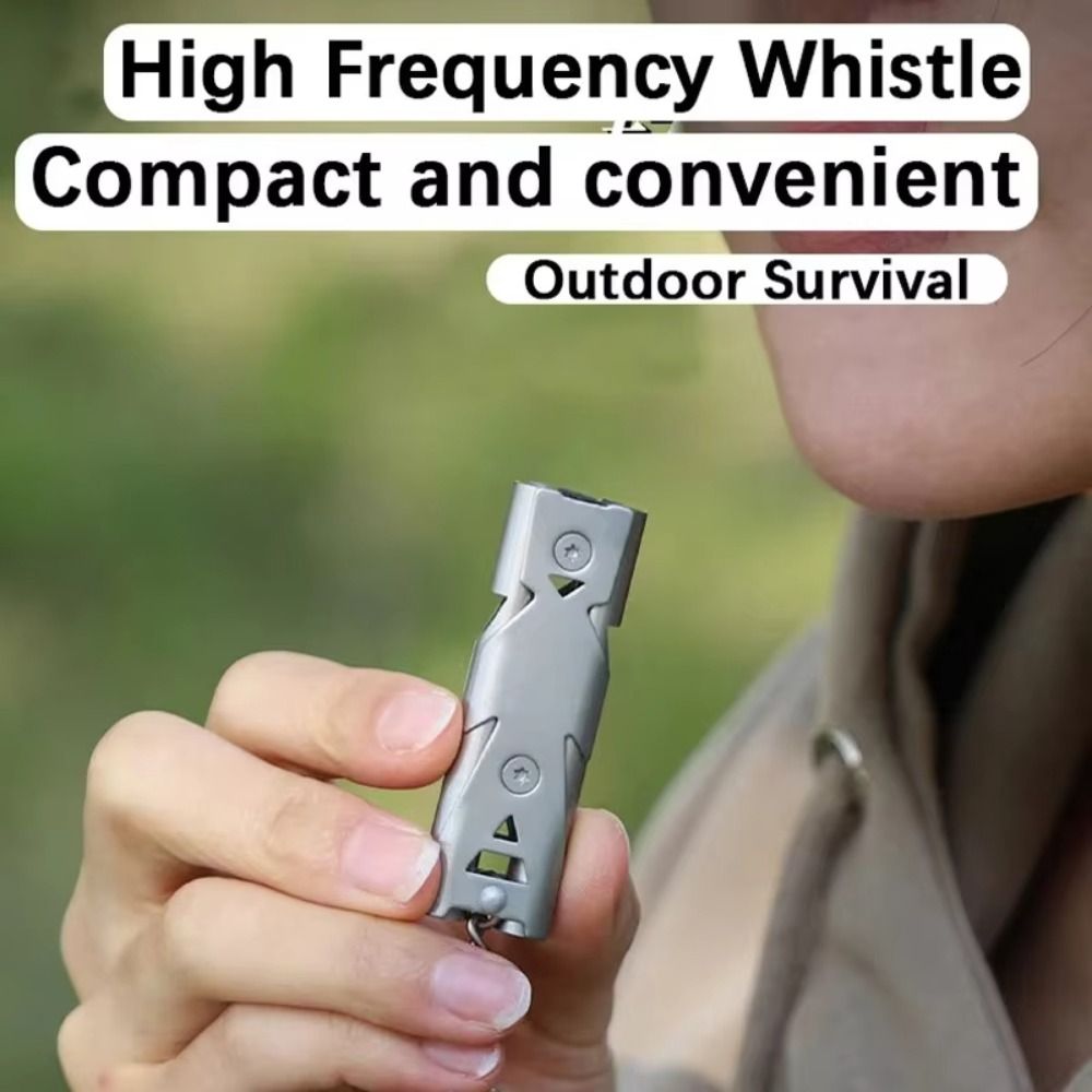 Silbato de supervivencia multi - Emergency Whistle Loud reseña y precio