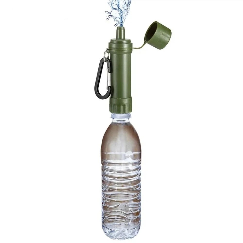 Mini filtro de agua, purificad - Water Purification Straw reseña y precio