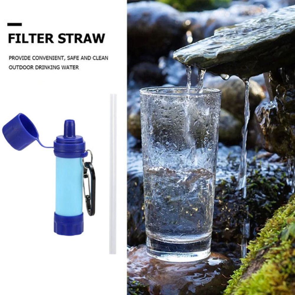 Mini filtro de agua, purificad - Water Purification Straw reseña y precio