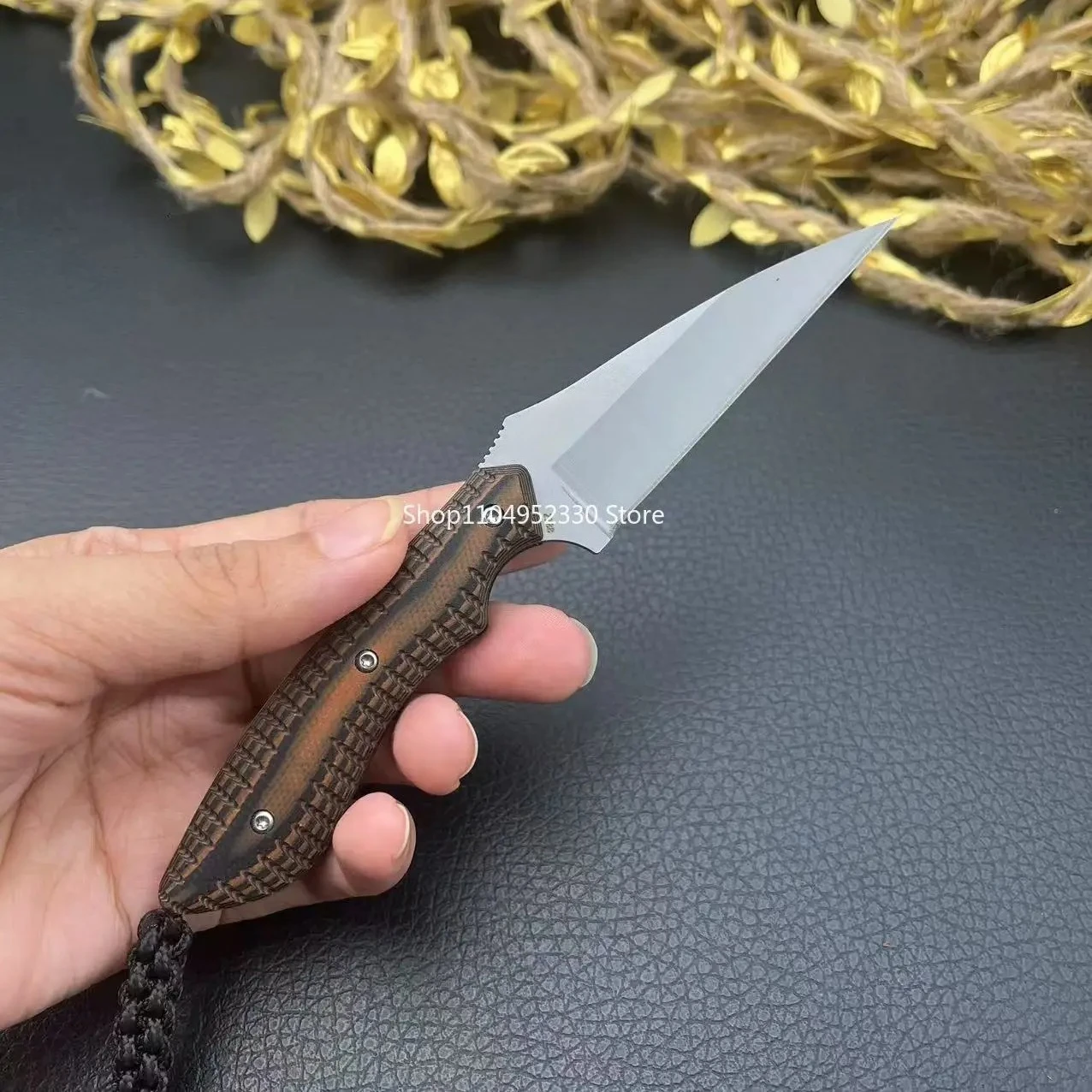 Cuchillos multiusos portátiles - Bushcraft Knife Fixed reseña y precio