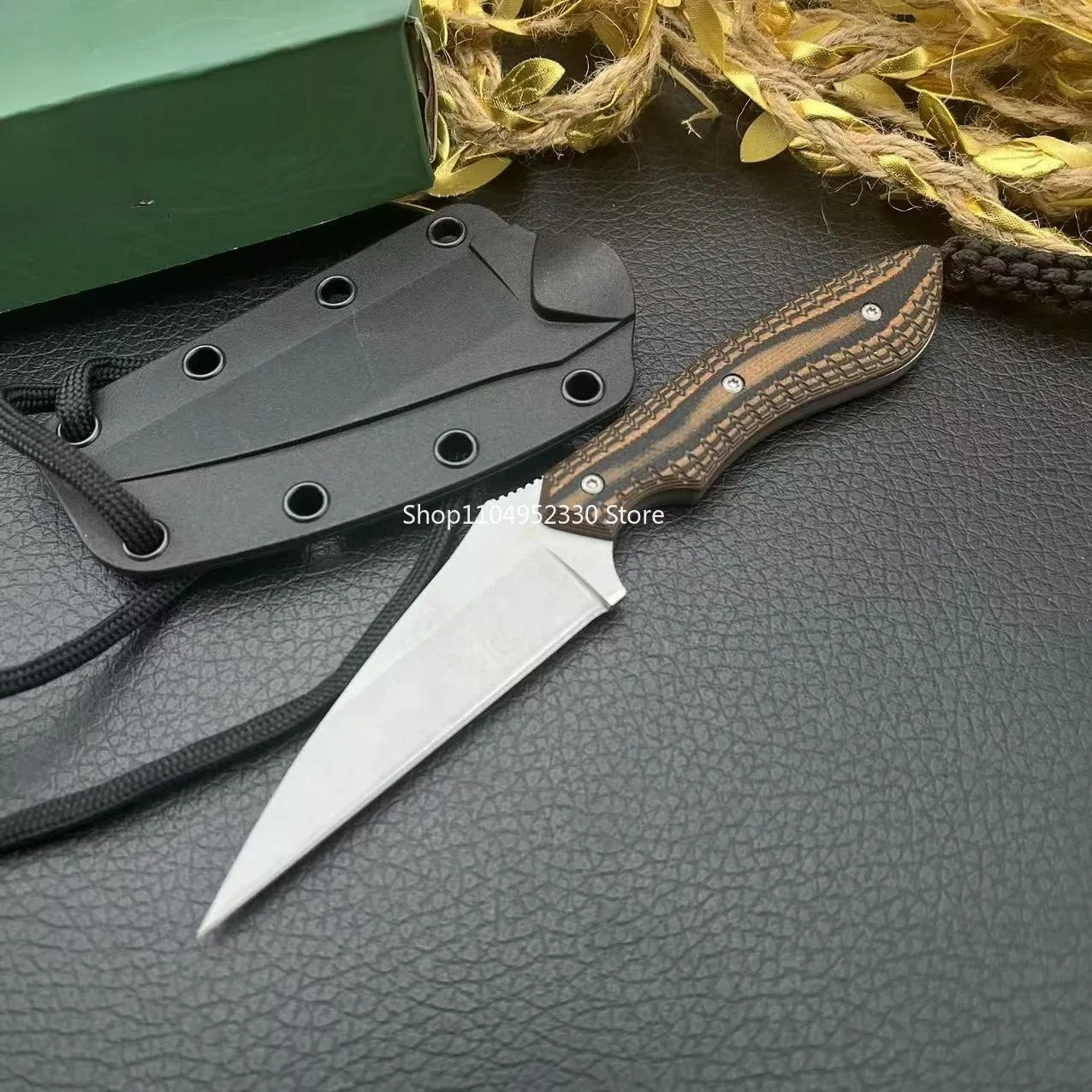 Cuchillos multiusos portátiles - Bushcraft Knife Fixed reseña y precio