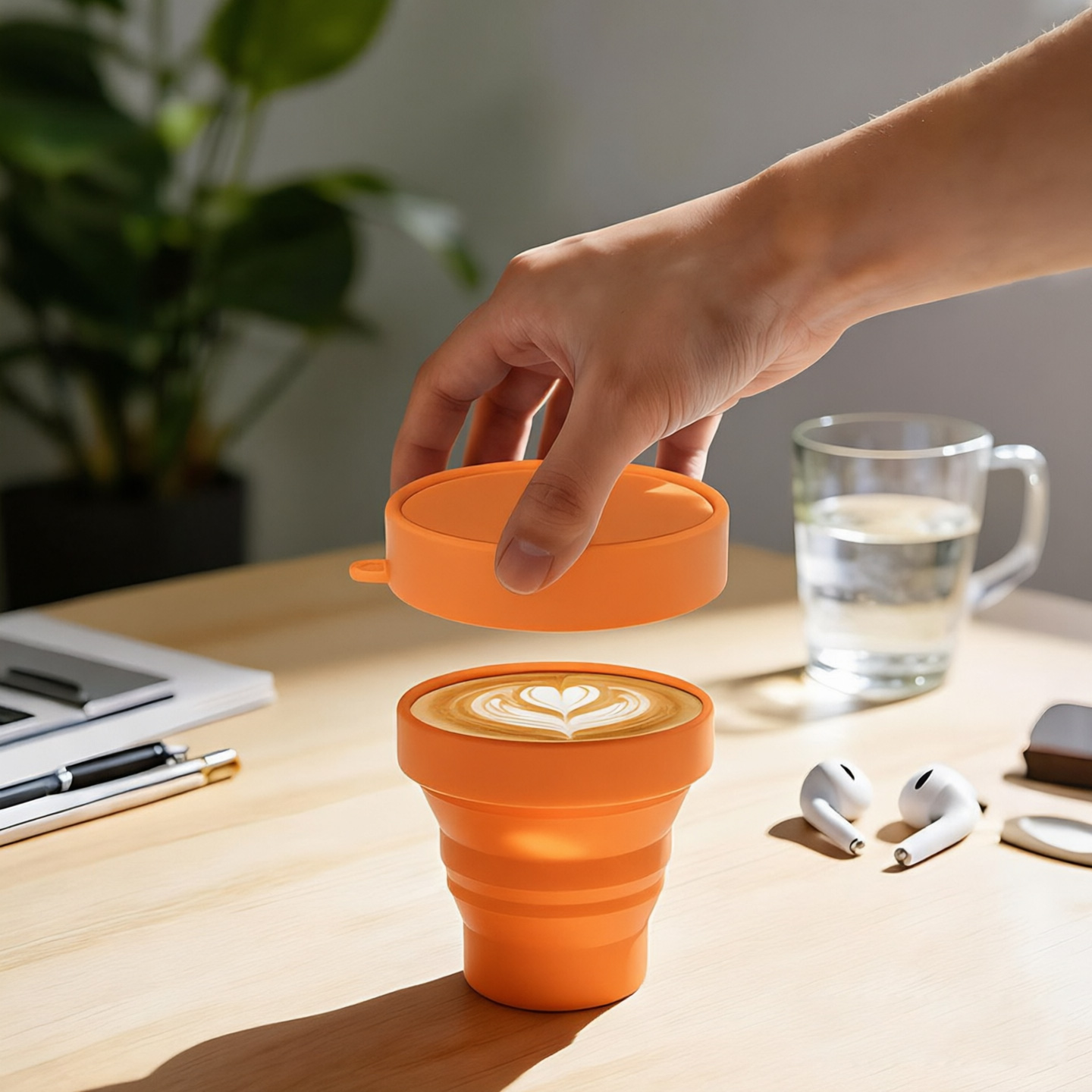 Vaso o botella de agua plegabl - Water Bag Collapsible reseña y precio